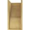 Ekena Millwork 10"W x 10"D x 20"H Wide Garner Rough Cedar Woodgrain TimberThane Corbel, Primed Tan CORUR10X10X20GARRCPR - alternate 6
